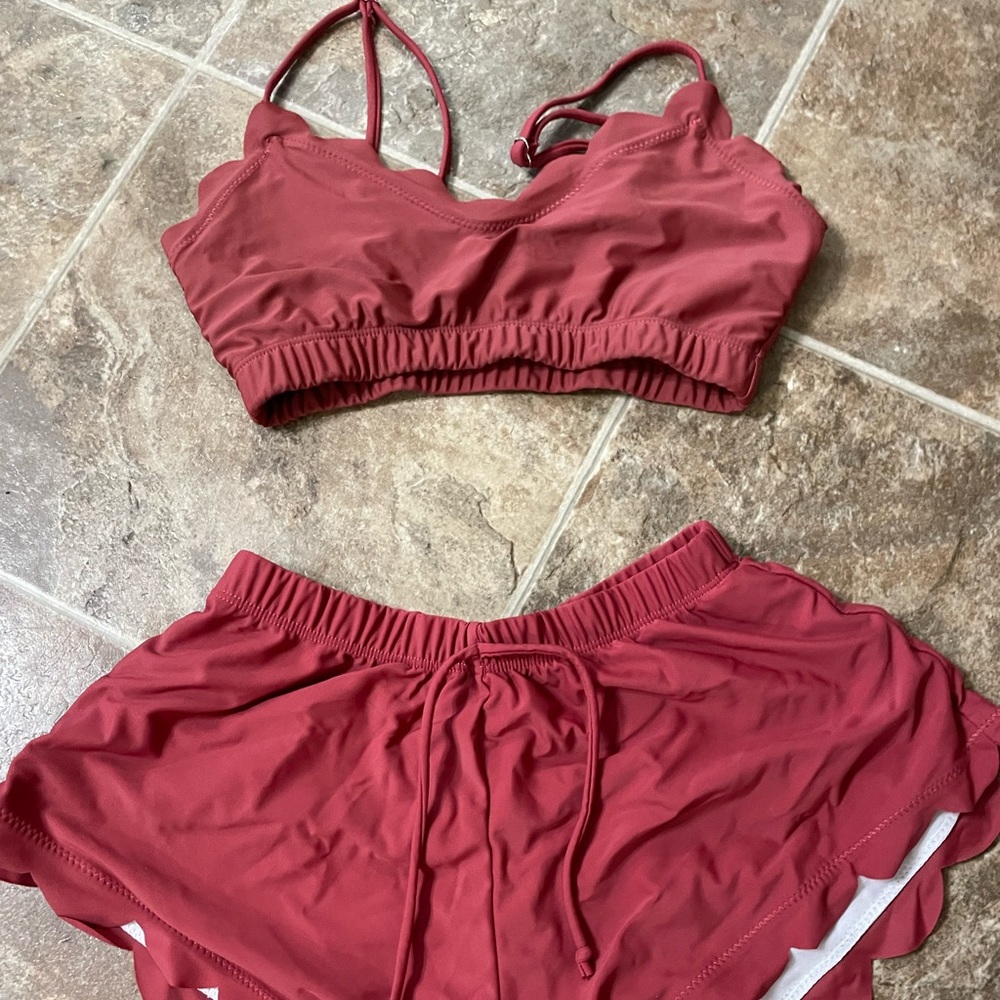 All are SHEIN size small swimsuits